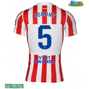 Atletico Madrid Johnny Cardoso #5 Hemmatröja 2025-26 Kortärmad
